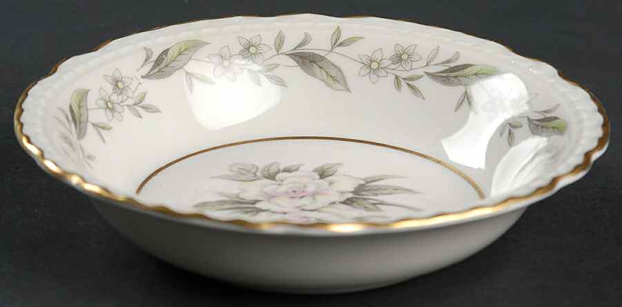 Fleur De Blanc Fruit/Dessert (Sauce) Bowl by Royal Jackson-1