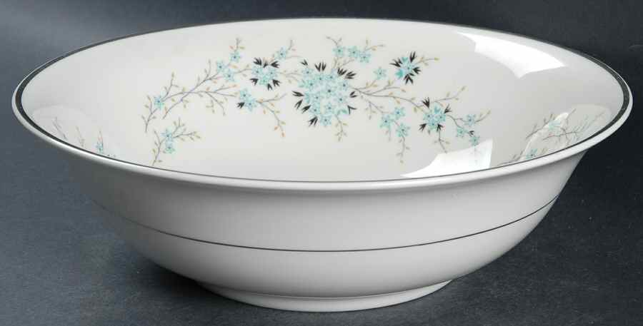 Flori 9" Round Vegetable Bowl by Royal Jackson-1