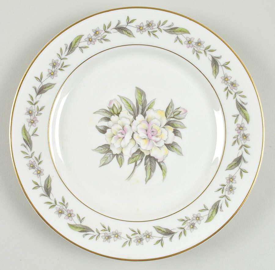 Gardenia Salad Plate by Royal Jackson-1