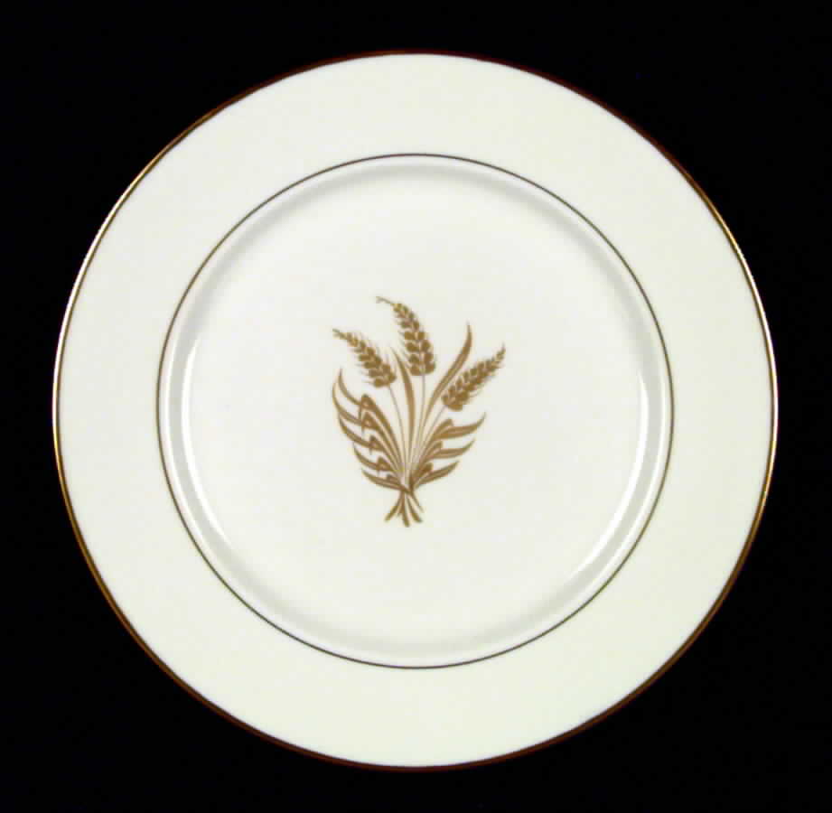 Golden Wheat Salad Plate by Royal Jackson-1