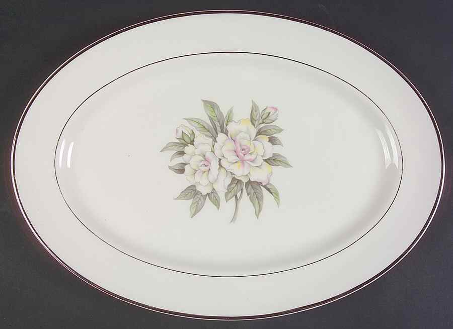 Heirloom 13" Oval Serving Platter by Royal Jackson-1