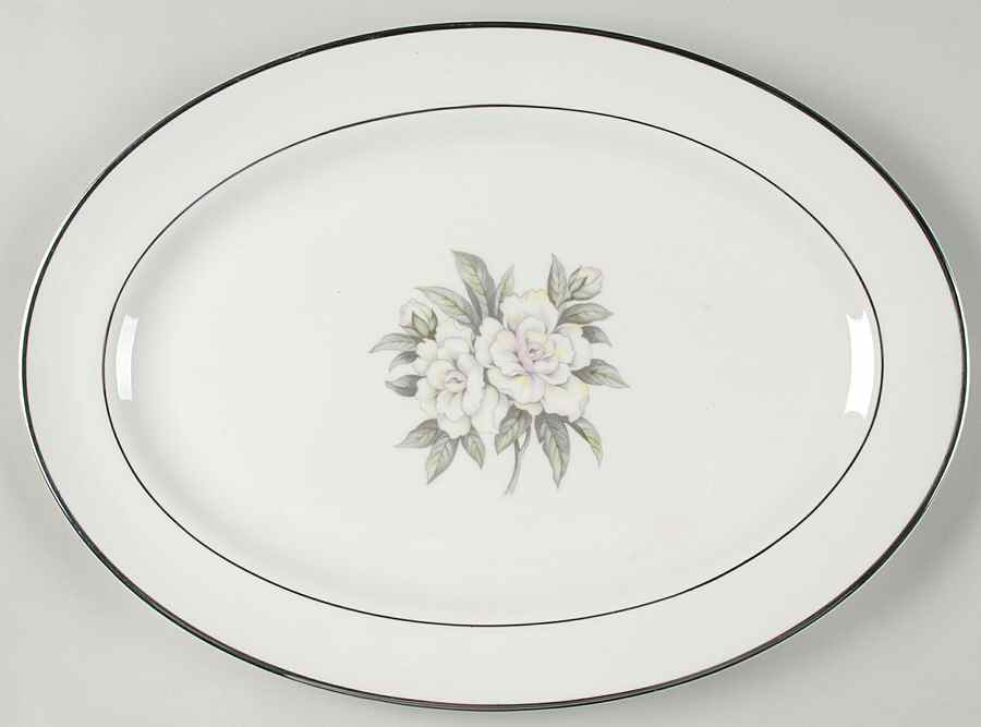Heirloom 15" Oval Serving Platter by Royal Jackson-1