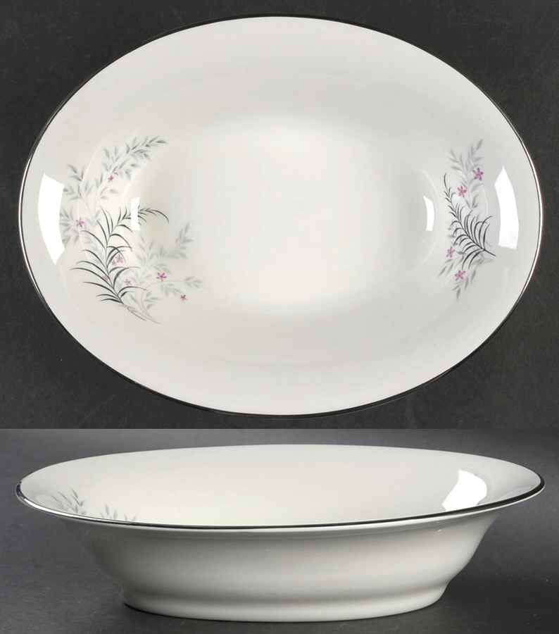 Jeannine 10" Oval Vegetable Bowl by Royal Jackson-1
