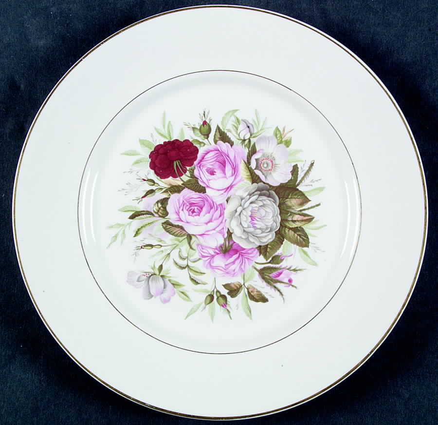 Lady Lee (Gold Trim) Dinner Plate by Royal Jackson-1