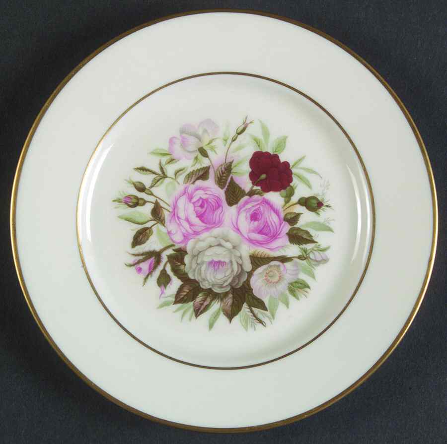 Lady Lee (Gold Trim) Bread & Butter Plate by Royal Jackson-1