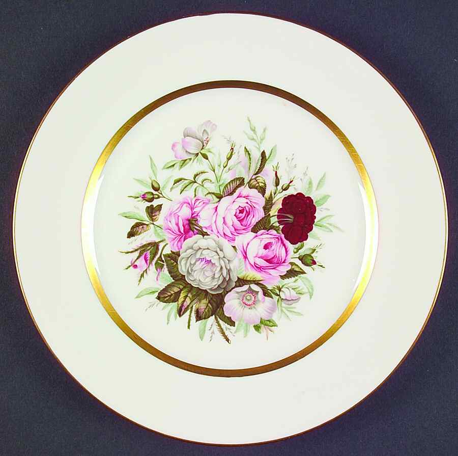 Lady Lee (Gold Trim) Salad Plate by Royal Jackson-1