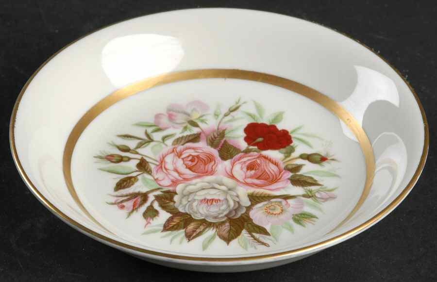 Lady Lee (Gold Trim) Fruit/Dessert (Sauce) Bowl by Royal Jackson-1