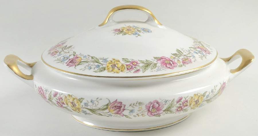 Lady Mayfair Round Covered Vegetable by Royal Jackson-1