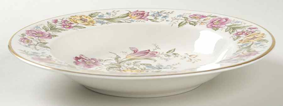 Lady Mayfair Rim Soup Bowl by Royal Jackson-1