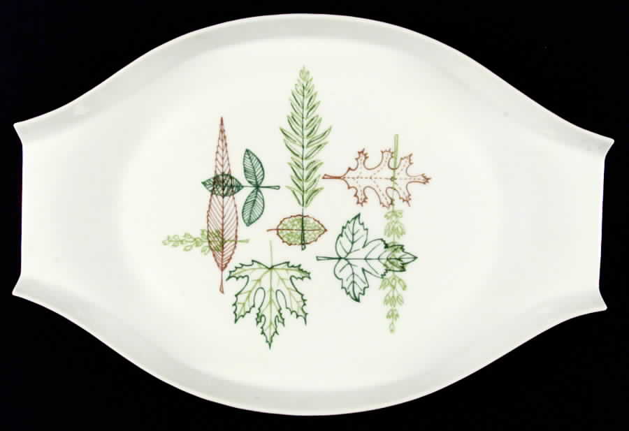 Lawn Terrace 15" Oval Serving Platter by Royal Jackson-1