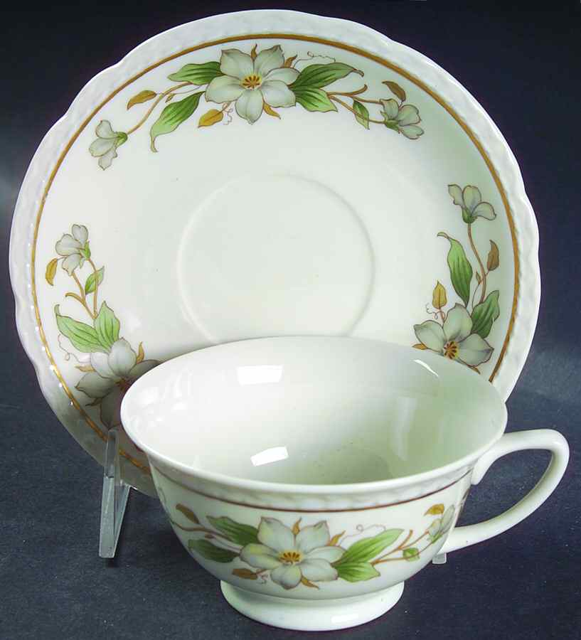 Lord Arlington Footed Cup & Saucer Set by Royal Jackson-1
