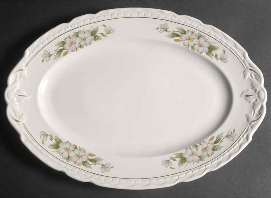 Lord Arlington 15" Oval Serving Platter by Royal Jackson-1