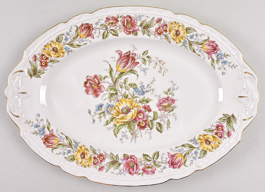 Lord Mayfair 14" Oval Serving Platter by Royal Jackson-1
