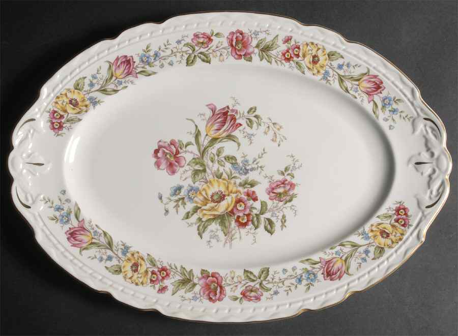 Lord Mayfair 15" Oval Serving Platter by Royal Jackson-1