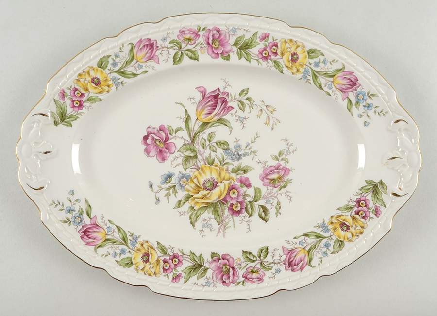 Lord Mayfair 13" Oval Serving Platter by Royal Jackson-1