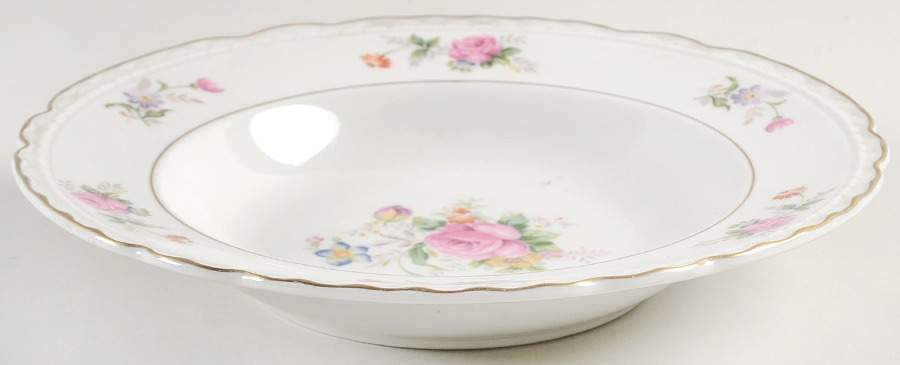 Lord Patterson (Scalloped Edge) Rim Soup Bowl by Royal Jackson-1