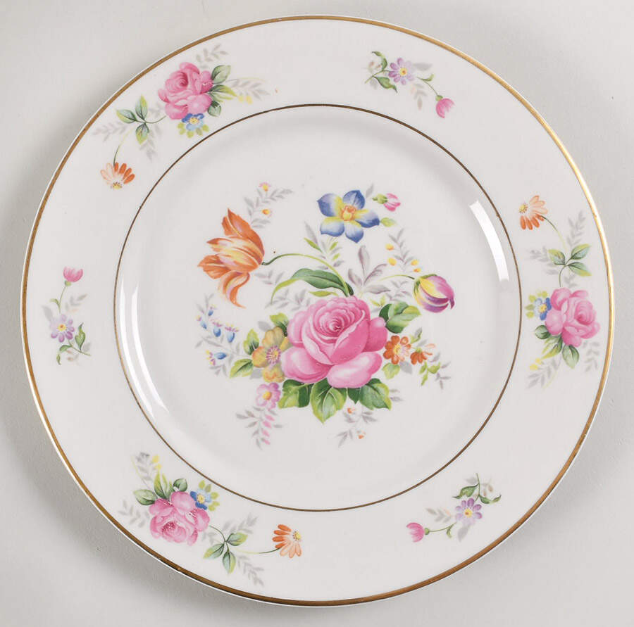 Lord Patterson (Smooth Edge) Luncheon Plate by Royal Jackson-1