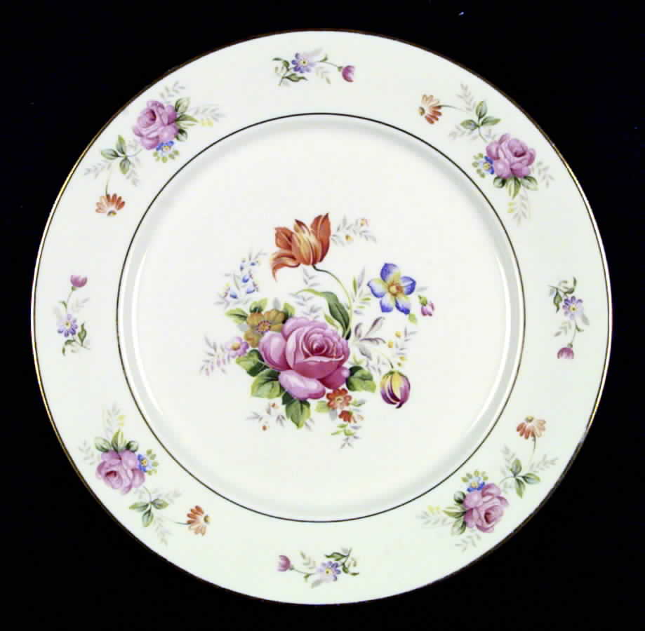 Lord Patterson (Smooth Edge) Dinner Plate by Royal Jackson-1