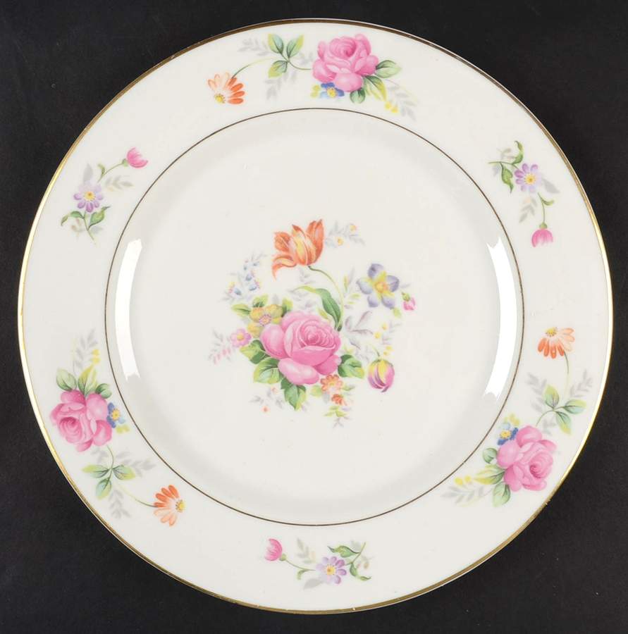 Lord Patterson (Smooth Edge) Salad Plate by Royal Jackson-1