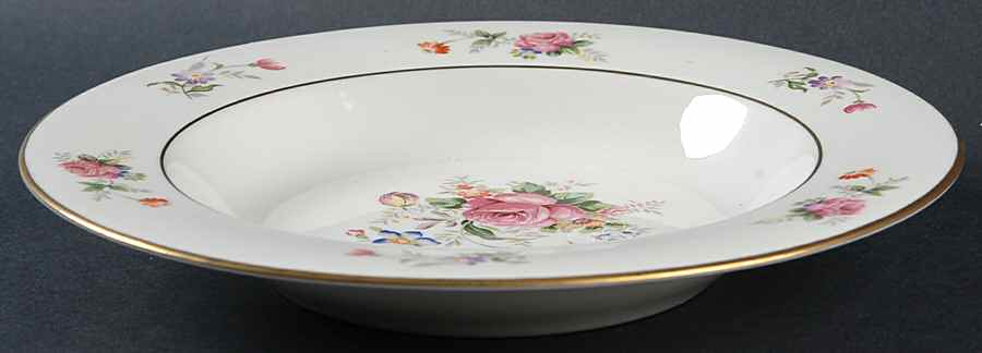 Lord Patterson (Smooth Edge) Rim Soup Bowl by Royal Jackson-1