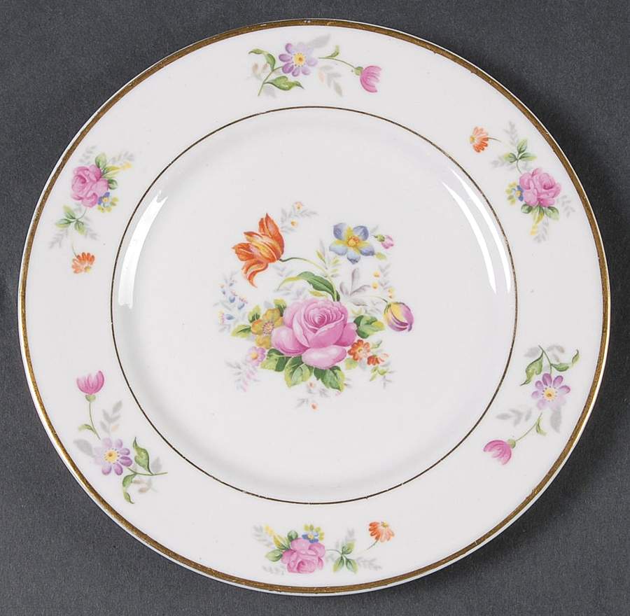 Lord Patterson (Smooth Edge) Bread & Butter Plate by Royal Jackson-1