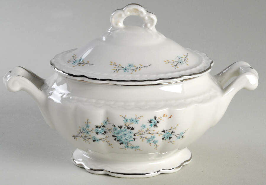 Lorelei Sugar Bowl & Lid by Royal Jackson-1