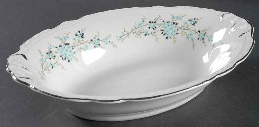 Lorelei 10" Oval Vegetable Bowl by Royal Jackson-1