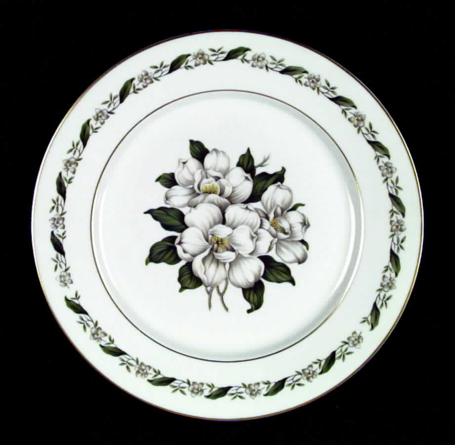 Magnolia Dinner Plate by Royal Jackson-1