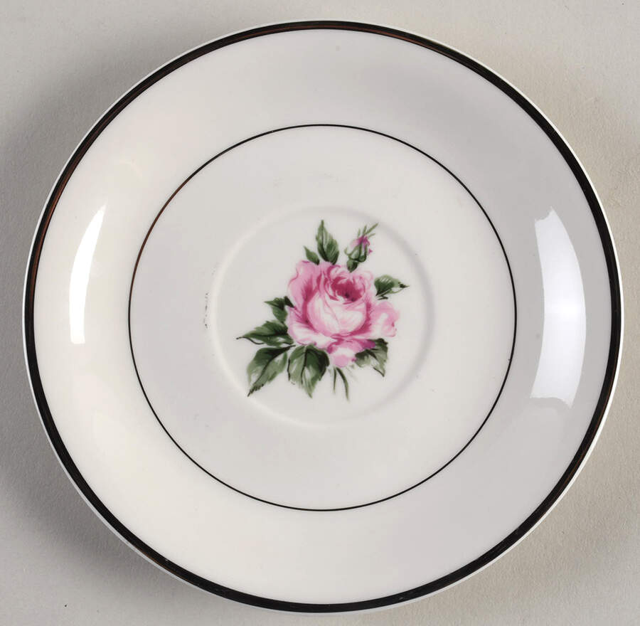 Margaret Rose Saucer for Footed Cup by Royal Jackson-1