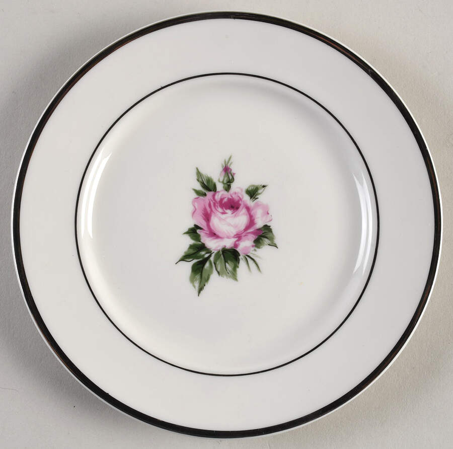 Margaret Rose Bread & Butter Plate by Royal Jackson-1