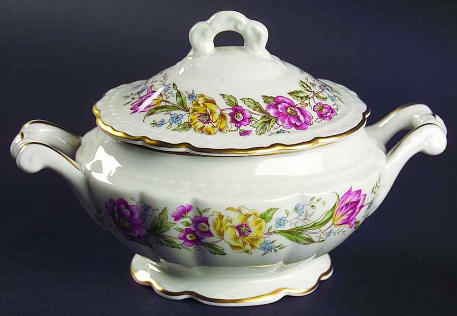 Maysong Sugar Bowl & Lid by Royal Jackson-1