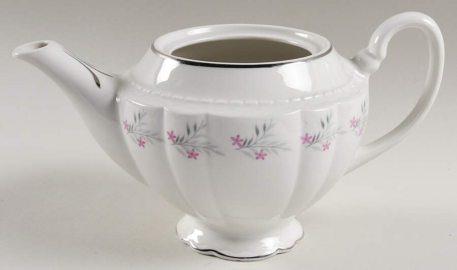 Minuet (Scalloped) Teapot No Lid by Royal Jackson-1