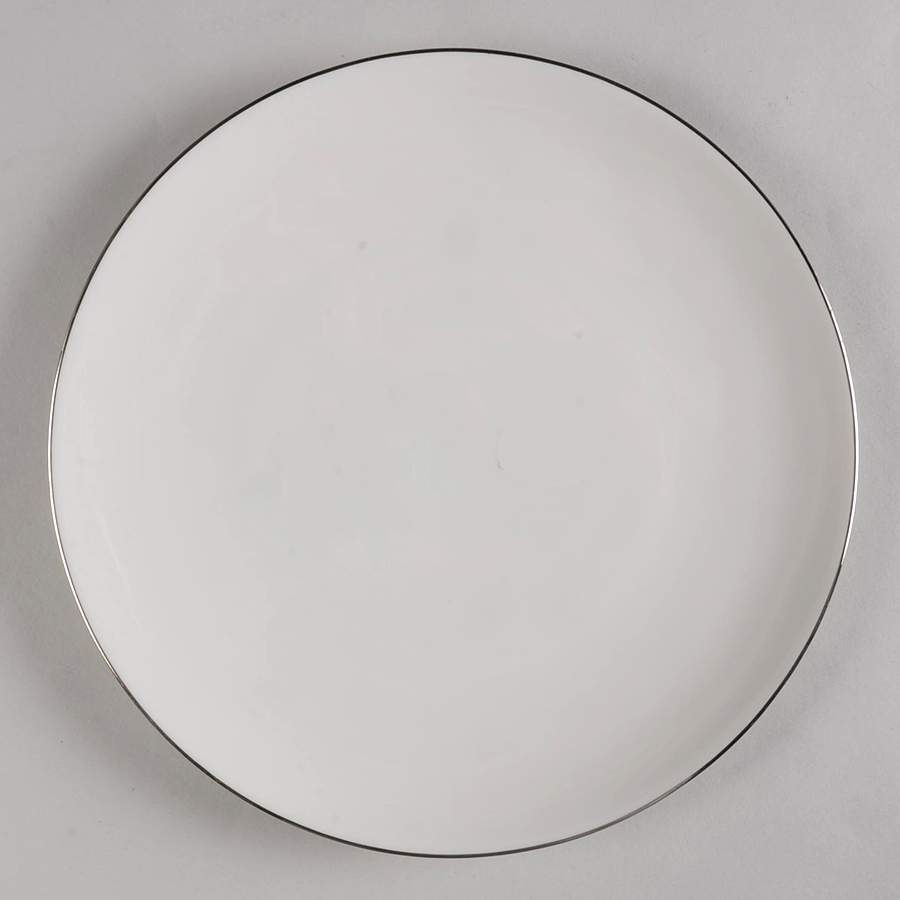 Moderne (Platinum Trim) Salad Plate by Royal Jackson-1