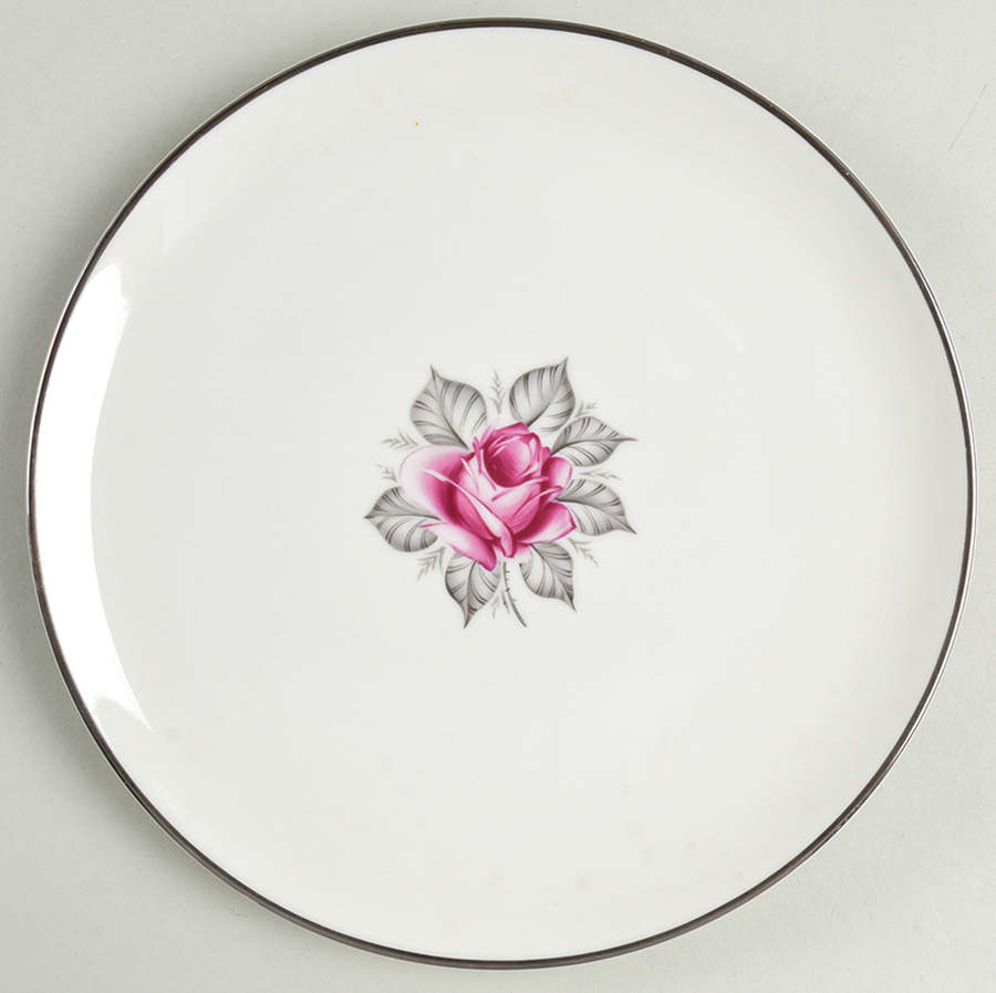 Normandy Rose Salad Plate by Royal Jackson-1