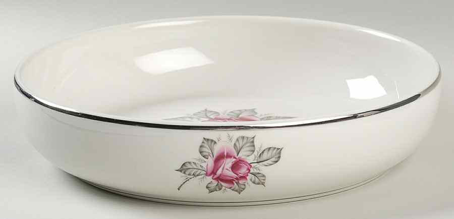 Normandy Rose 8" Round Vegetable Bowl by Royal Jackson-1