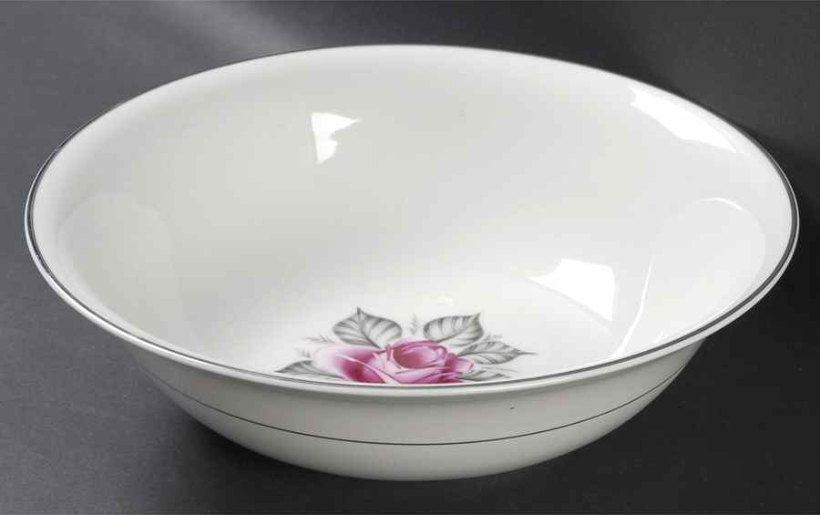 Normandy Rose 9" Round Vegetable Bowl by Royal Jackson-1