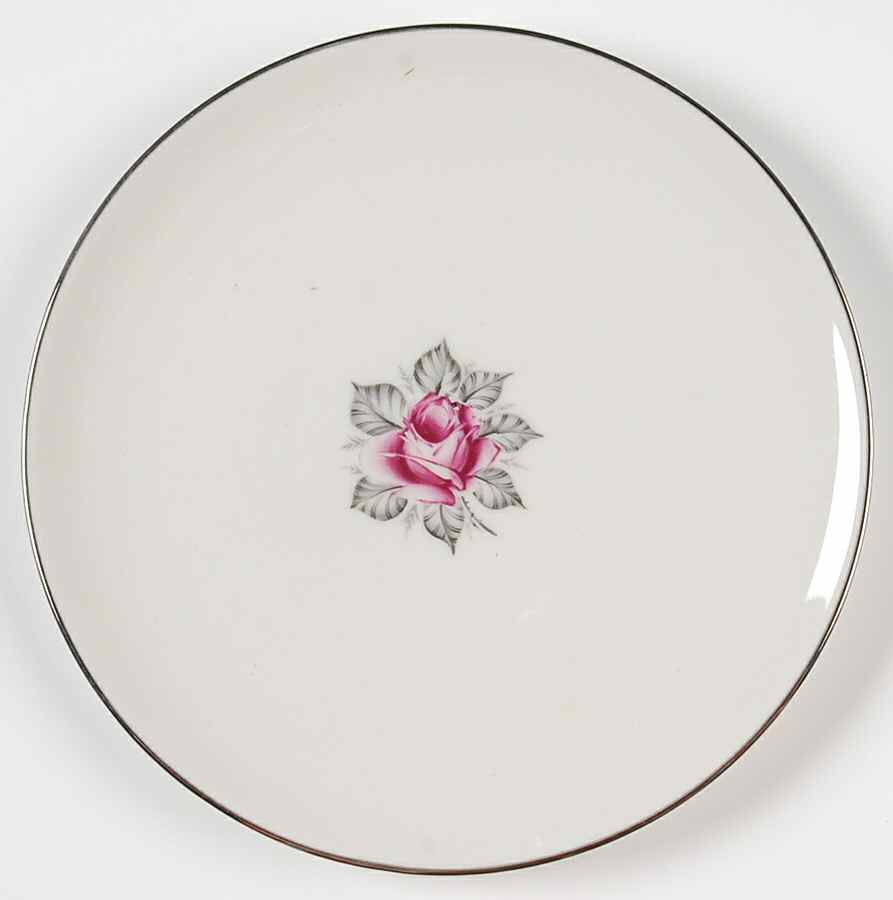 Normandy Rose Bread & Butter Plate by Royal Jackson-1