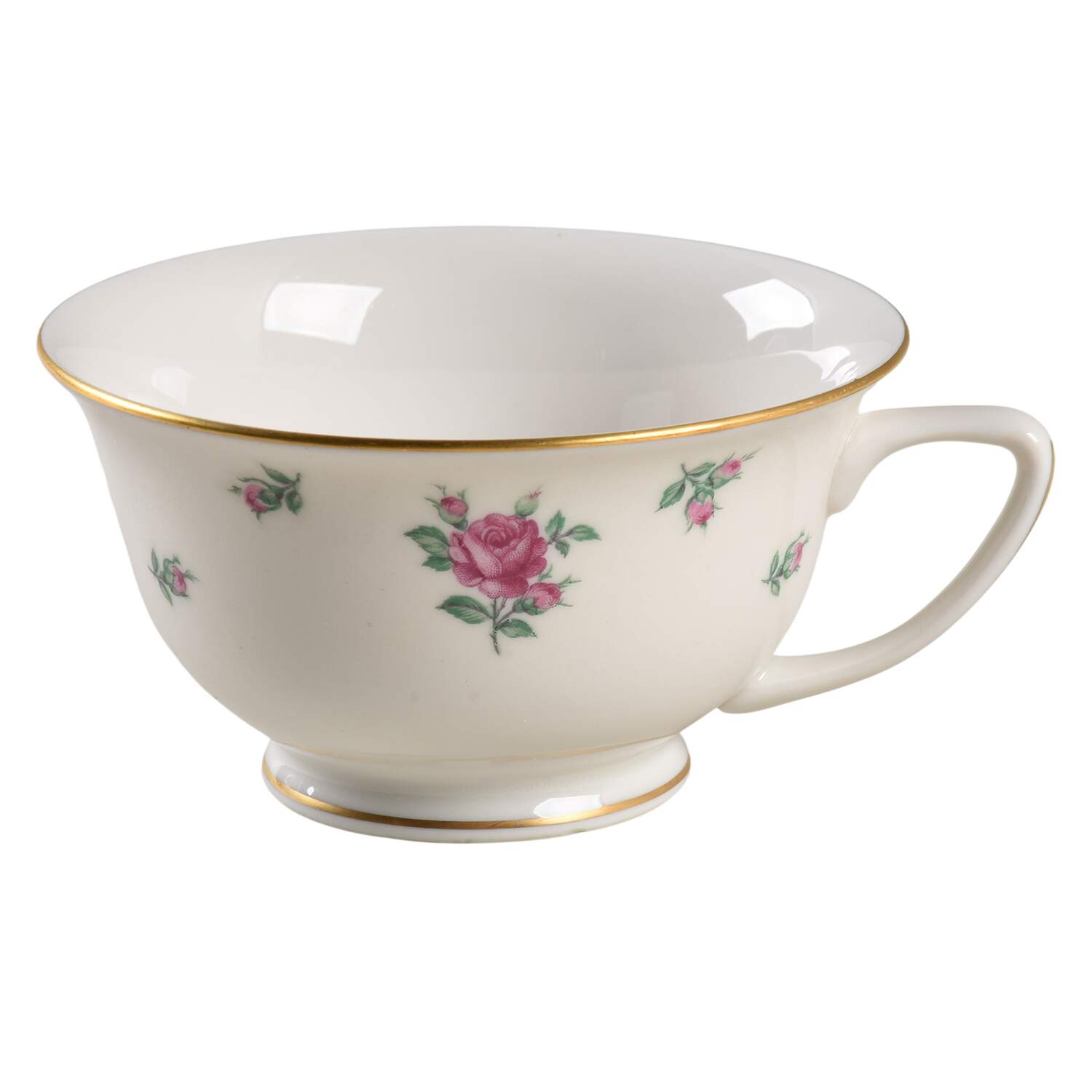 Rambler Rose Footed Cup by Royal Jackson-1