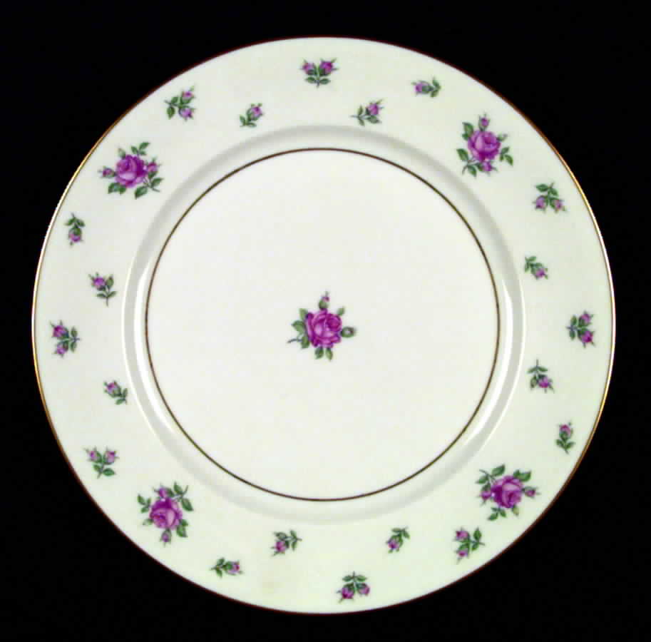 Rambler Rose Salad Plate by Royal Jackson-1