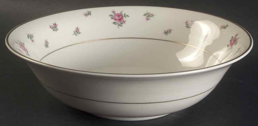 Rambler Rose 9" Round Vegetable Bowl by Royal Jackson-1