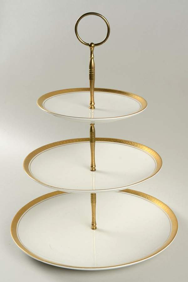 Regency 2000 3-Tiered Serving Tray (DP, SP, BB) by Royal Jackson-1
