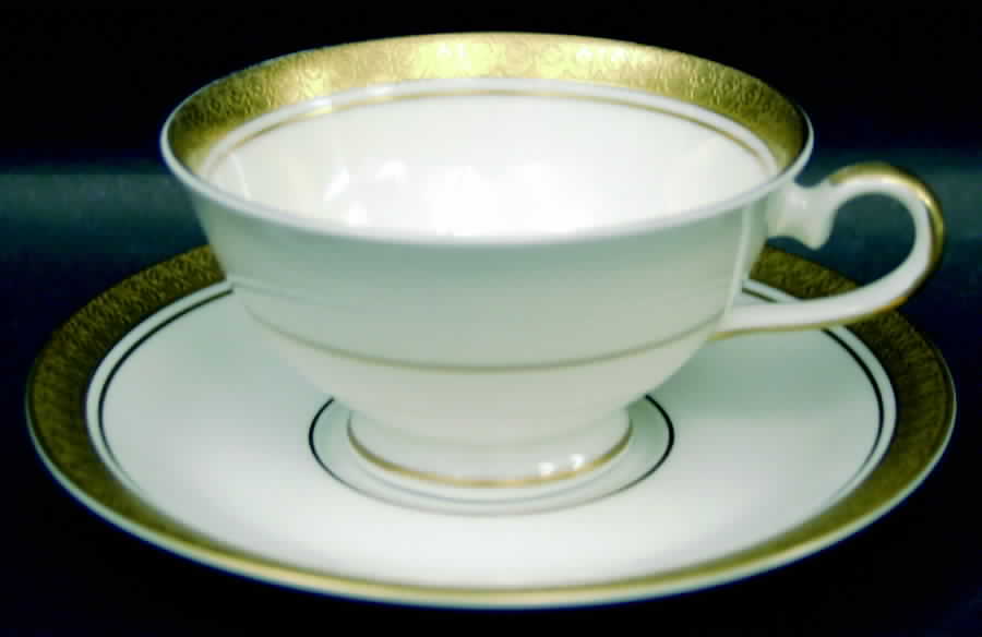 Regency 2000 Footed Cup & Saucer Set by Royal Jackson-1