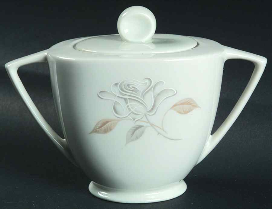 Rose Fantasy Sugar Bowl & Lid by Royal Jackson-1