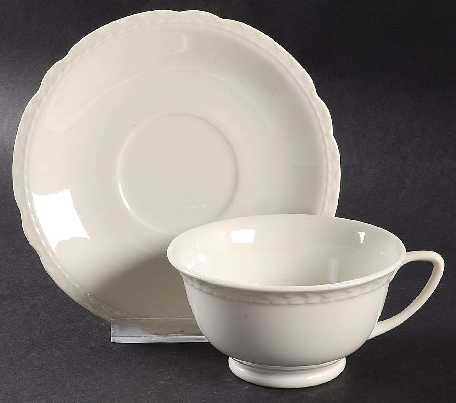 ROJ102 Footed Cup & Saucer Set by Royal Jackson-1