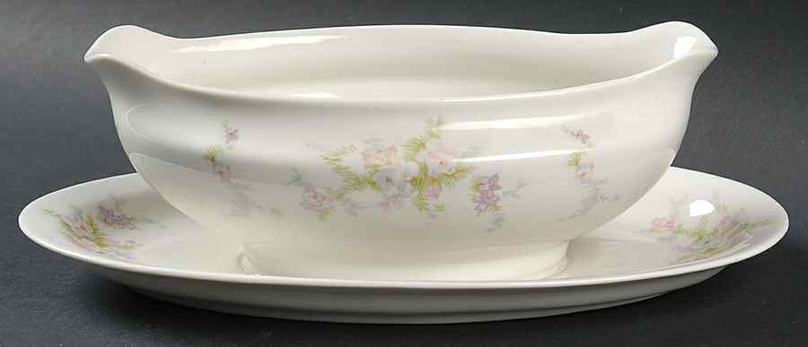 ROJ110 Gravy Boat with Attached Underplate by Royal Jackson-1