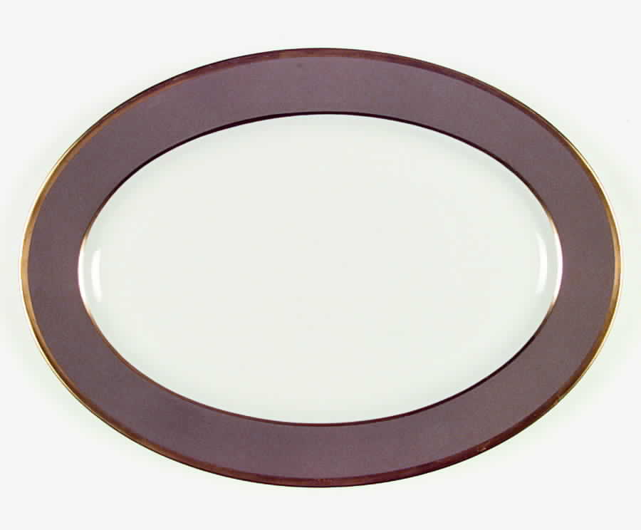 ROJ111 11" Oval Serving Platter by Royal Jackson-1
