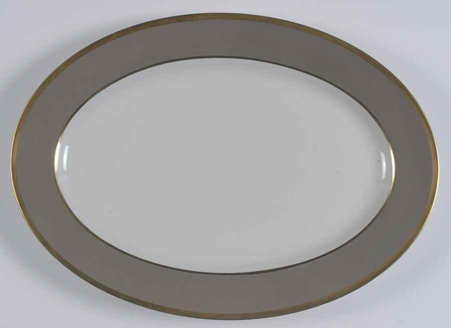 ROJ111 13" Oval Serving Platter by Royal Jackson-1