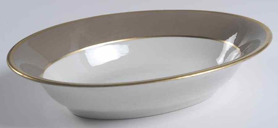 ROJ111 10" Oval Vegetable Bowl by Royal Jackson-1