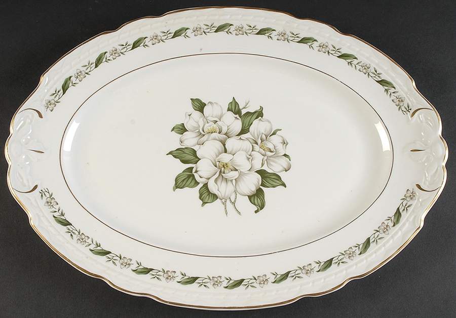 ROJ24 15" Oval Serving Platter by Royal Jackson-1