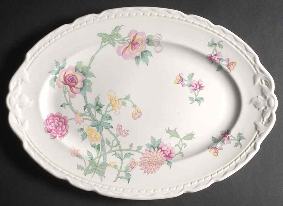 ROJ28 15" Oval Serving Platter by Royal Jackson-1